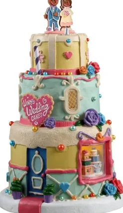 Lemax wendy's wedding cakes verlicht kersthuisje Sugar 'N' Spice 2024