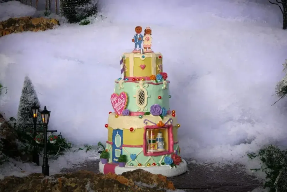 Lemax wendy's wedding cakes verlicht kersthuisje Sugar 'N' Spice 2024