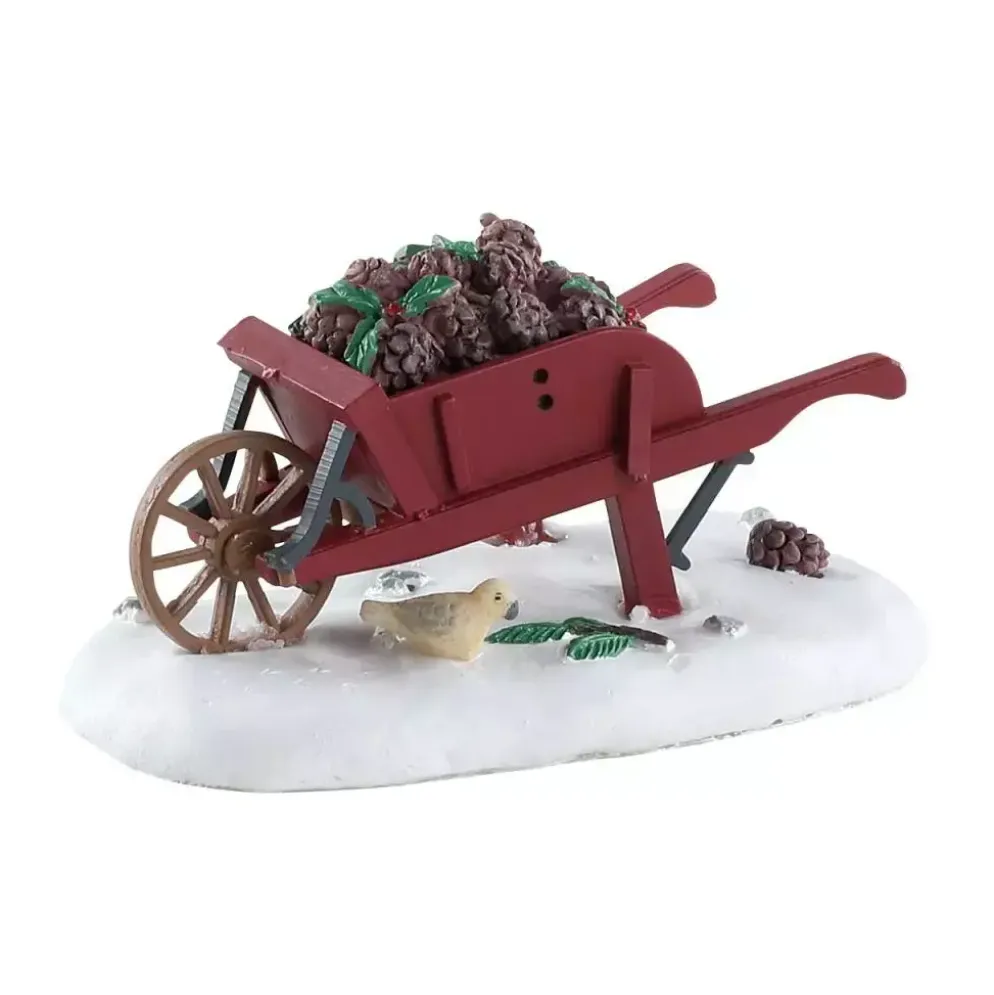 Lemax wheelbarrow kerstdorp accessoire 2018