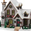 Lemax white christmas verlicht kersthuisje Caddington Village 2024