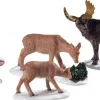 Lemax wild animals, set of 5 kerstdorp figuur type 6 2019