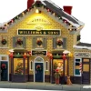 Lemax williams & sons country store verlicht kersthuisje Norman Rockwell 2023