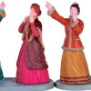 Lemax window shoppers, s/2 kerstdorp figuur type 5 2016