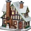 Lemax winter holiday lodge verlicht kersthuisje Caddington Village 2025