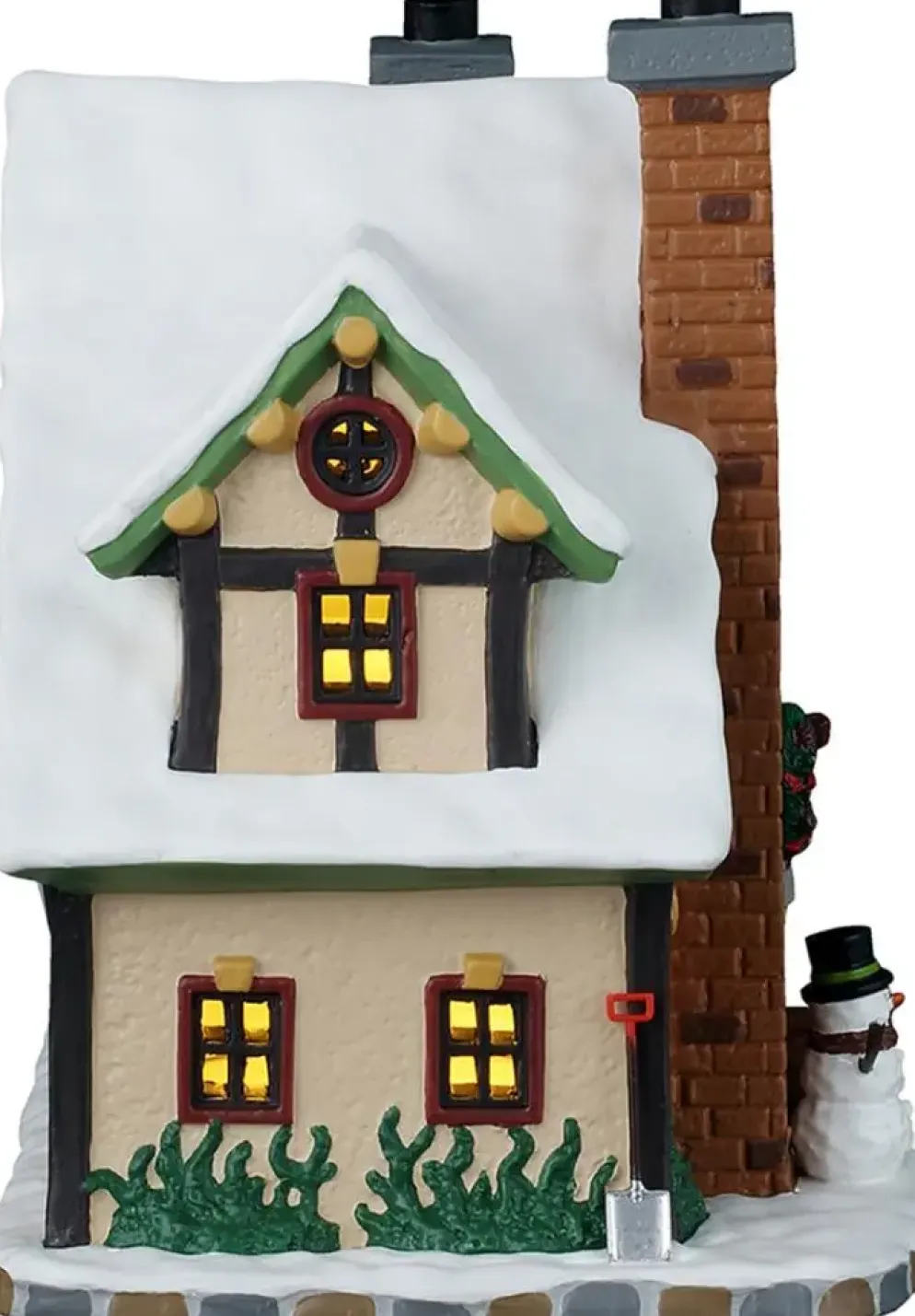 Lemax winter holiday lodge verlicht kersthuisje Caddington Village 2025