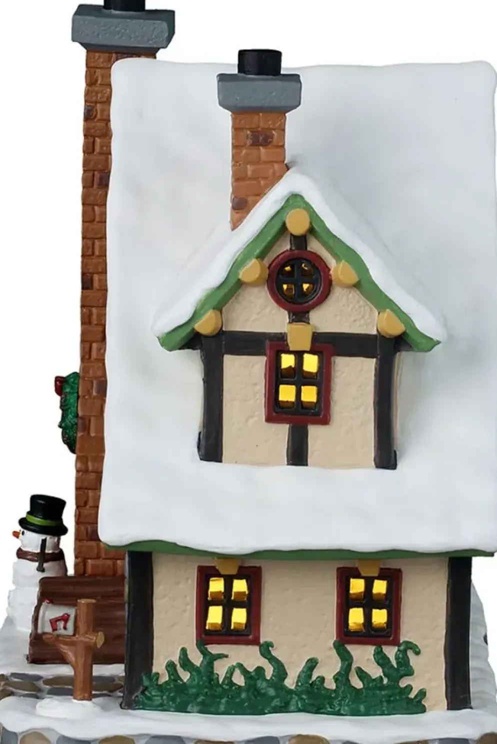 Lemax winter holiday lodge verlicht kersthuisje Caddington Village 2025