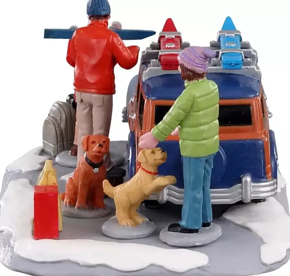 Lemax winter vacation kerstdorp tafereel Vail Village 2020