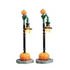 Lemax witch pumpkin patch s/2 verlichte straatlantaarn Spooky Town 2017