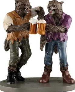 Lemax wolf pack cheers halloween figuur Spooky Town 2026