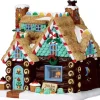 Lemax yule log cabin verlicht kersthuisje Sugar 'N' Spice 2017