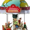 Lemax yuletide carousel bewegend draaimolen Carnival 2019