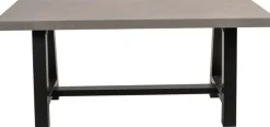 Lesli Living dining tuintafel toro 180x90x77cm zwart