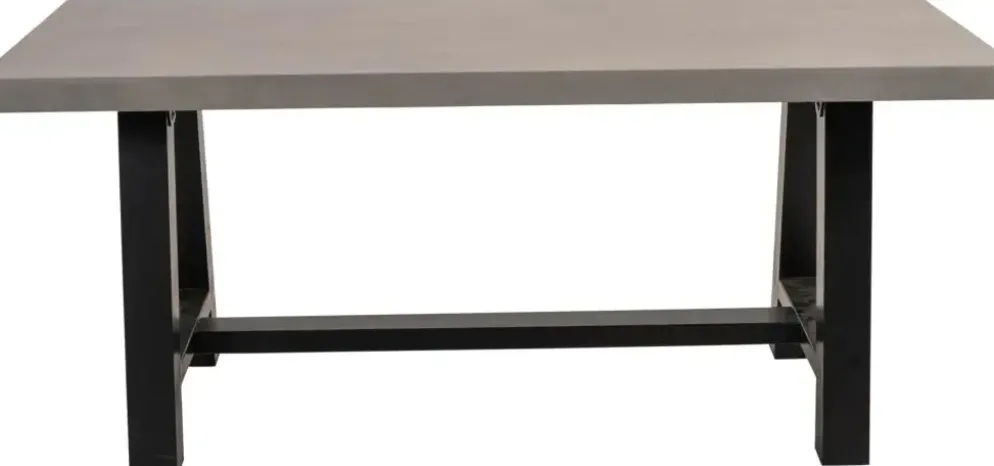 Lesli Living dining tuintafel toro 180x90x77cm zwart