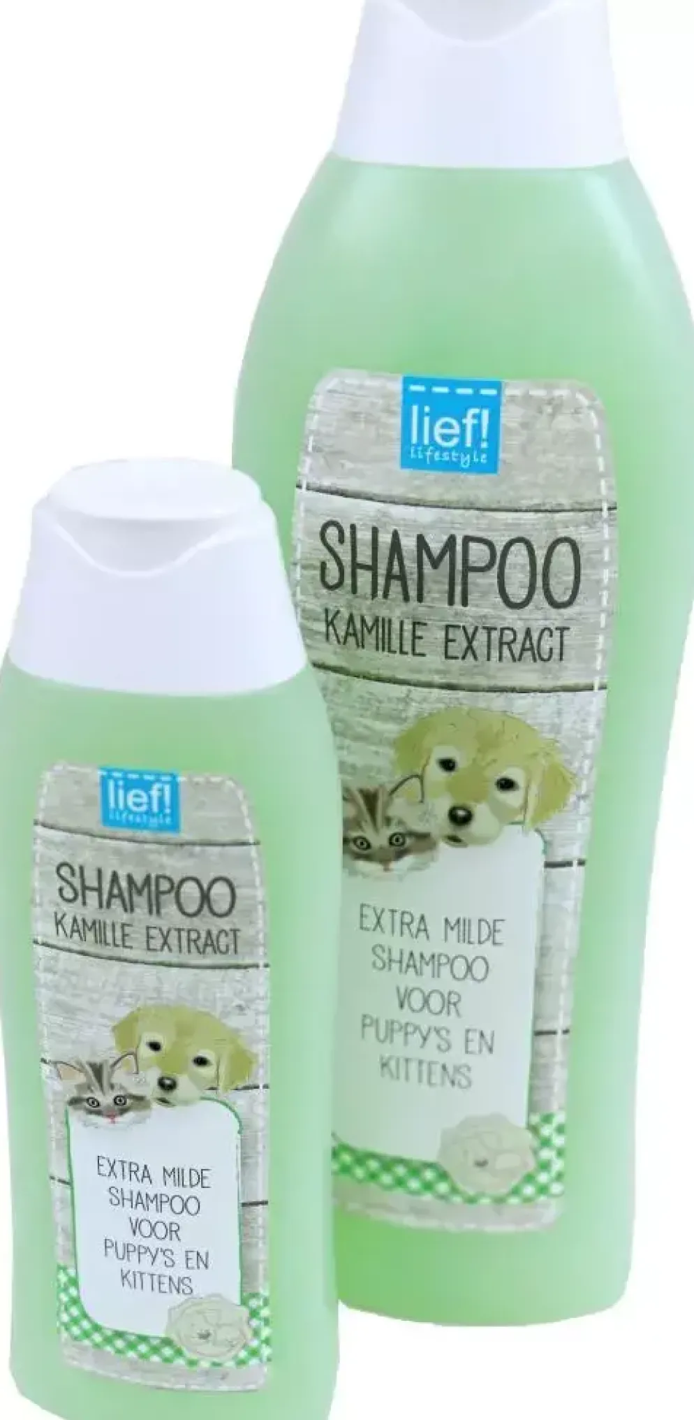 lief! vachtverzorging shampoo puppy en kitten, 300 ml