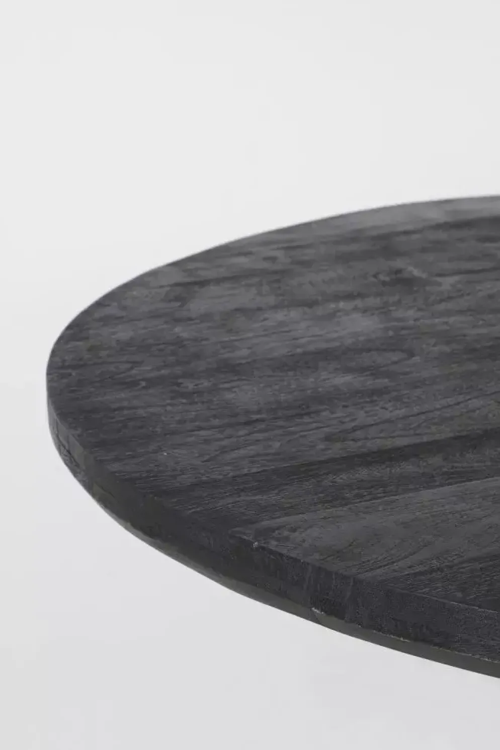 Light & Living eettafel ø140x76 cm yellov hout zwart