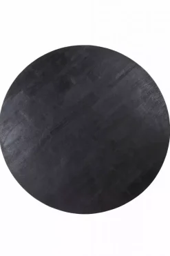 Light & Living eettafel ø140x76 cm yellov hout zwart