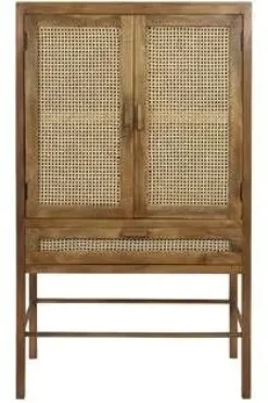 Light & Living kast hout nipas 90x45x160cm bruin