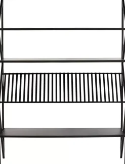 Light & Living kast metaal ezra 120x40x160cm zwart