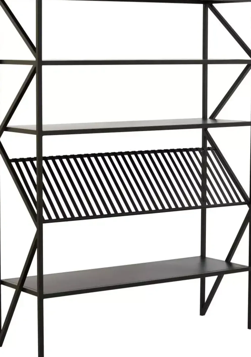 Light & Living kast metaal ezra 120x40x160cm zwart