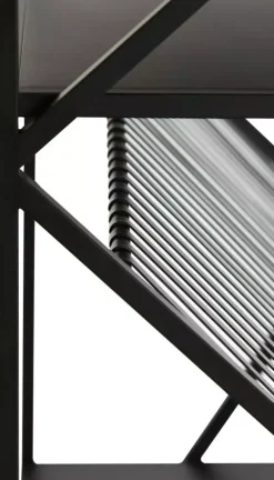 Light & Living kast metaal ezra 120x40x160cm zwart