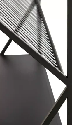 Light & Living kast metaal ezra 120x40x160cm zwart