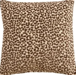 Light & Living kussen safford 45x45cm zand, bruin