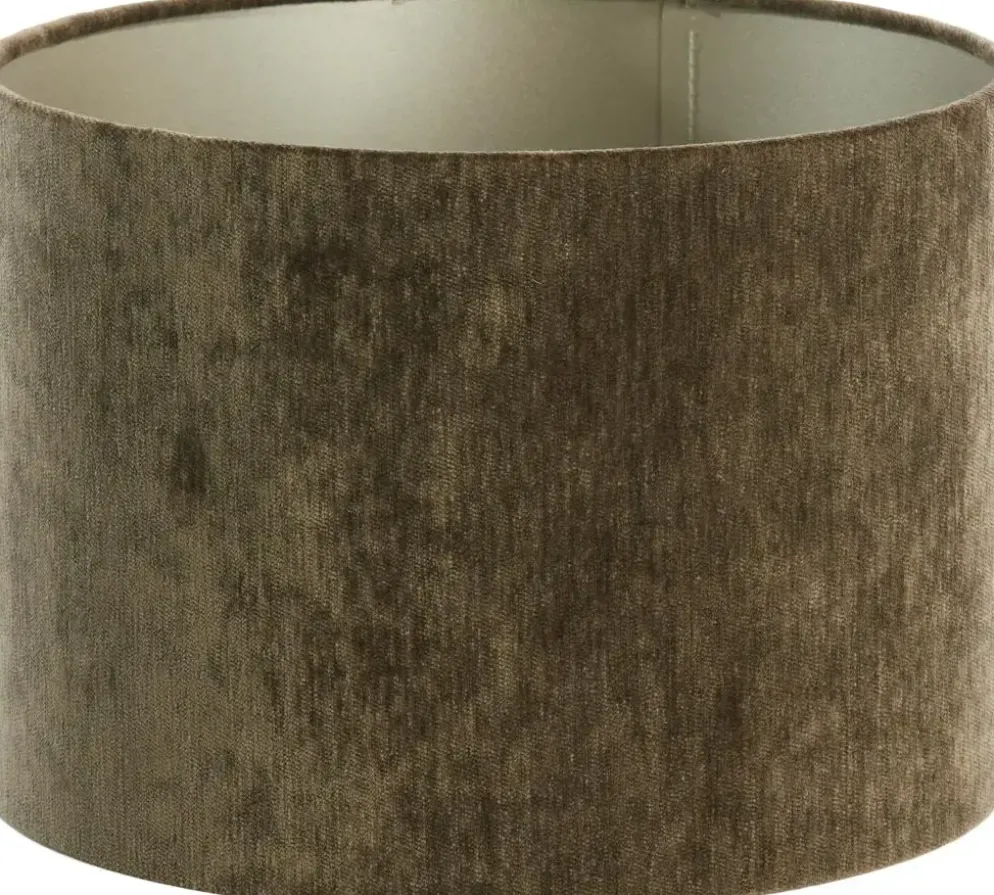 Light & Living lampenkap textiel bayou 30x21cm mosgroen
