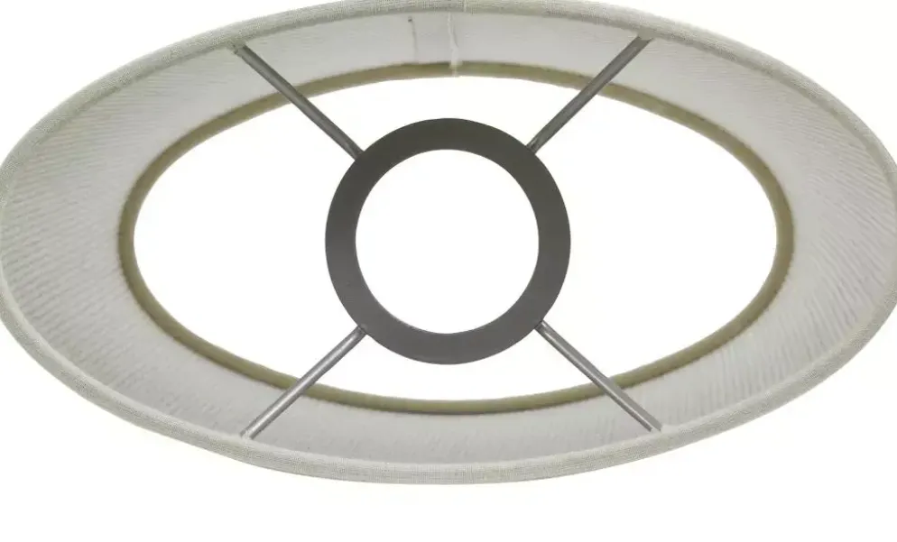 Light & Living lampenkap textiel breska 21x17.5x23cm wit