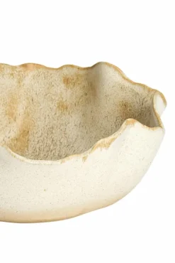 Light & Living schaal keramiek gaspar 26x10.5cm crème