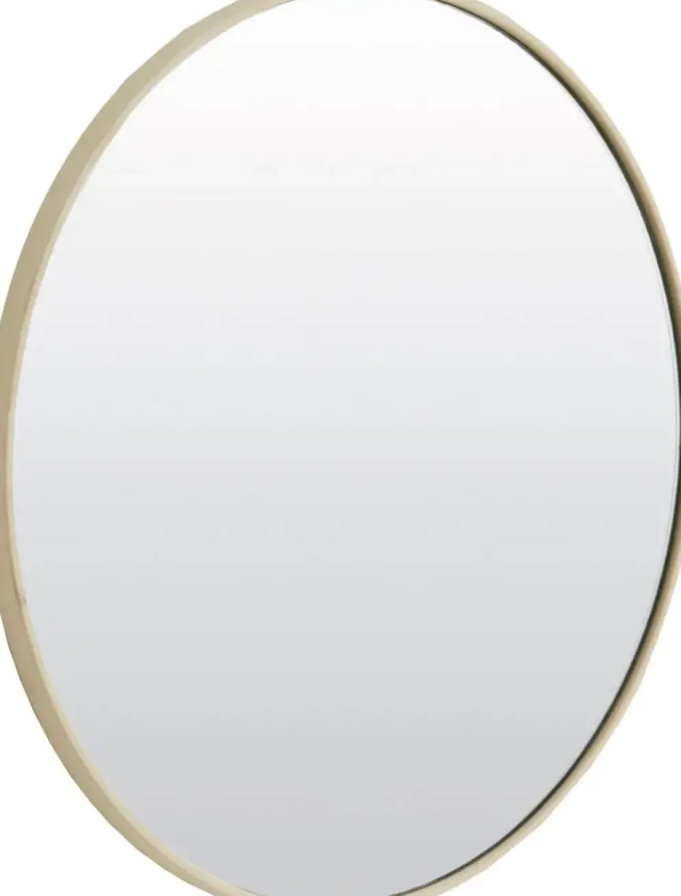 Light & Living spiegel metaal espejo 40cm crème