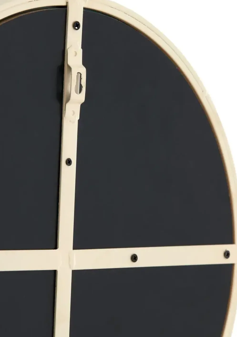 Light & Living spiegel metaal espejo 40cm crème
