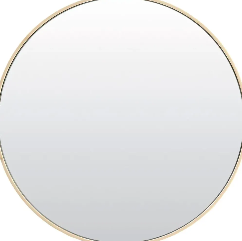 Light & Living spiegel metaal espejo 96cm crème