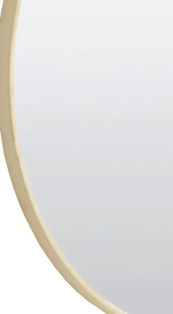 Light & Living spiegel metaal espejo 50cm crème