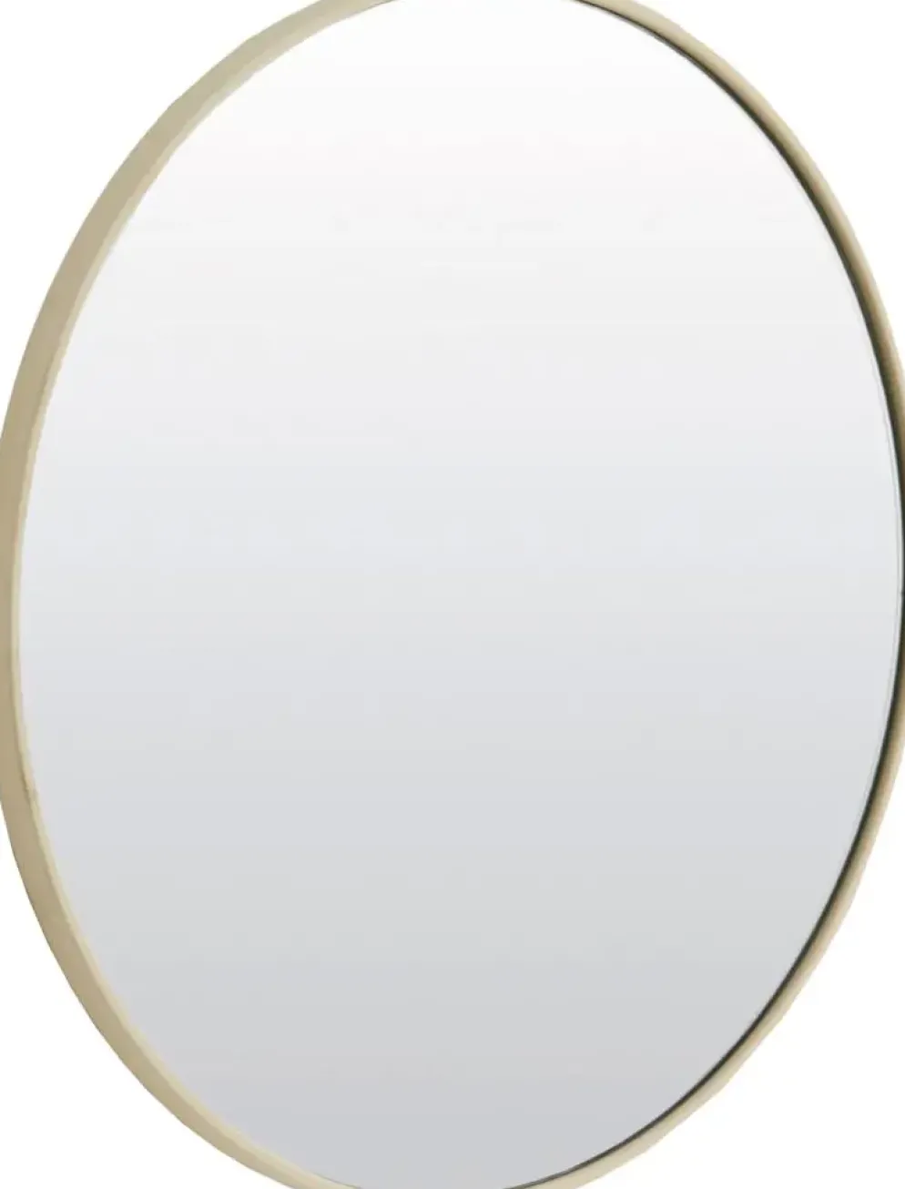 Light & Living spiegel metaal espejo 50cm crème