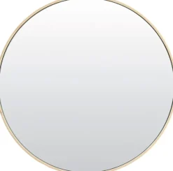 Light & Living spiegel metaal espejo 50cm crème