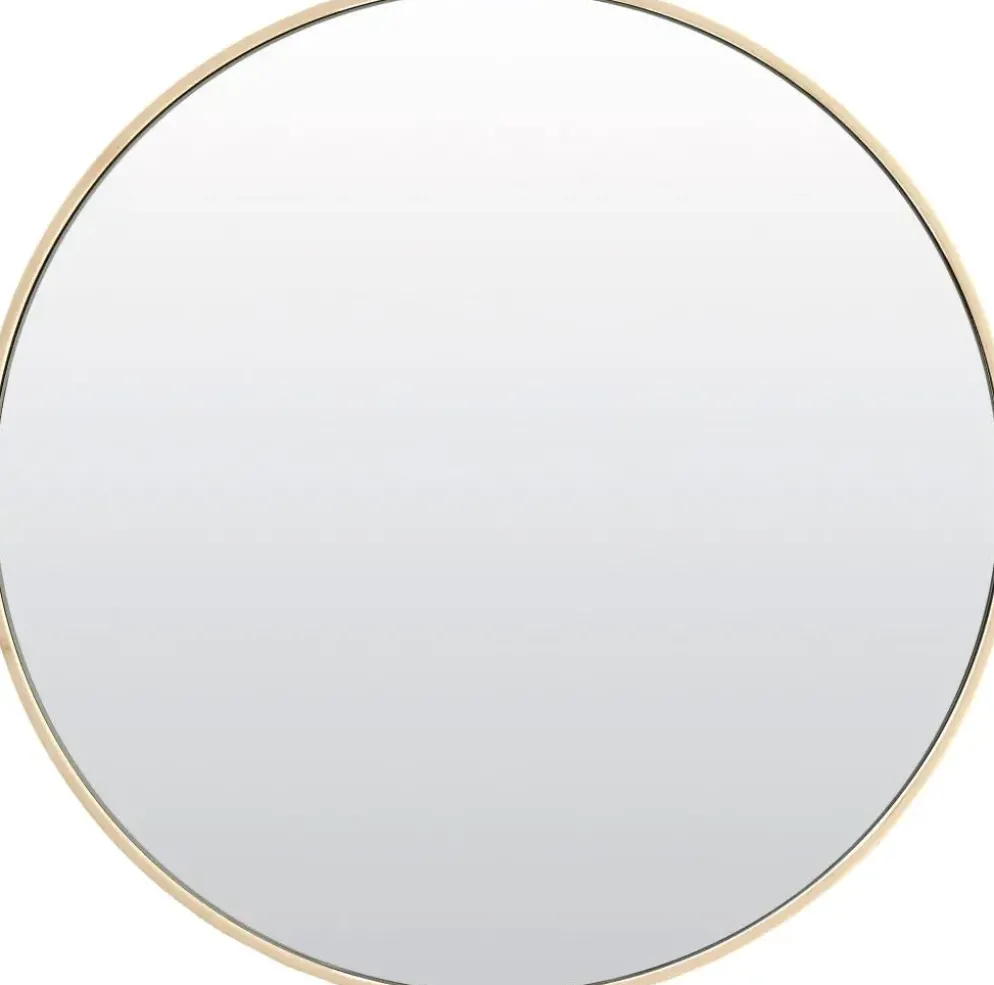 Light & Living spiegel metaal espejo 50cm crème