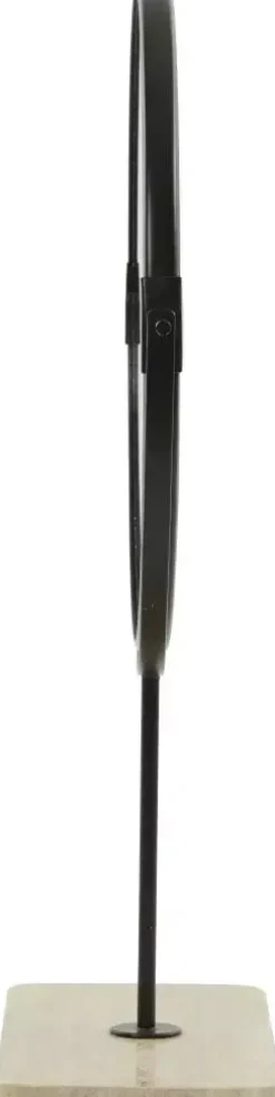 Light & Living spiegel steen riesco 32.5x12.5cm wit