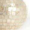 Light & Living vaas bamboe elorza 22x25cm crème