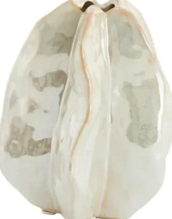 Light & Living vaas keramiek idrija 13.5x12x16.5cm sand