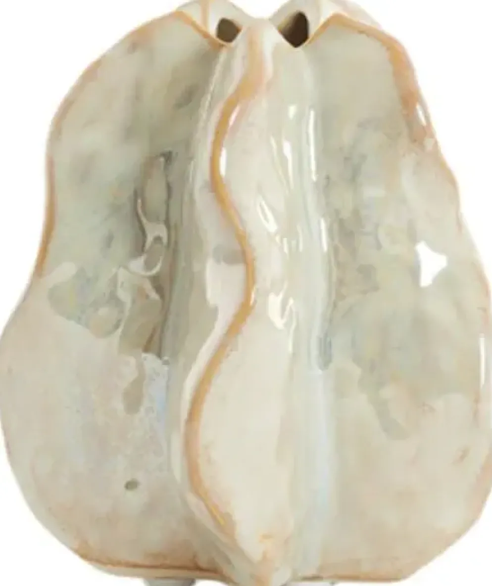 Light & Living vaas keramiek idrija 10.5x9.5x11.5cm sand