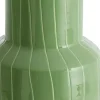 Light & Living vaas metaal senuma 16x33cm mint groen