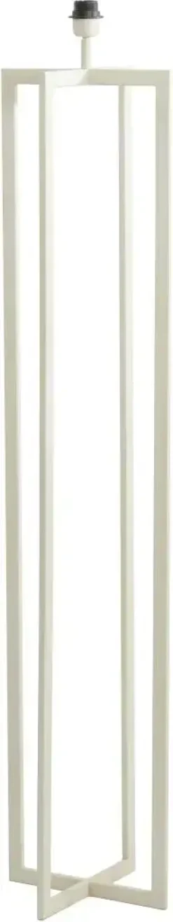 Light & Living vloerlamp metaal mace 30x30x140cm crème
