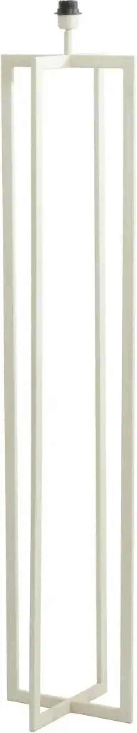 Light & Living vloerlamp metaal mace 30x30x140cm crème