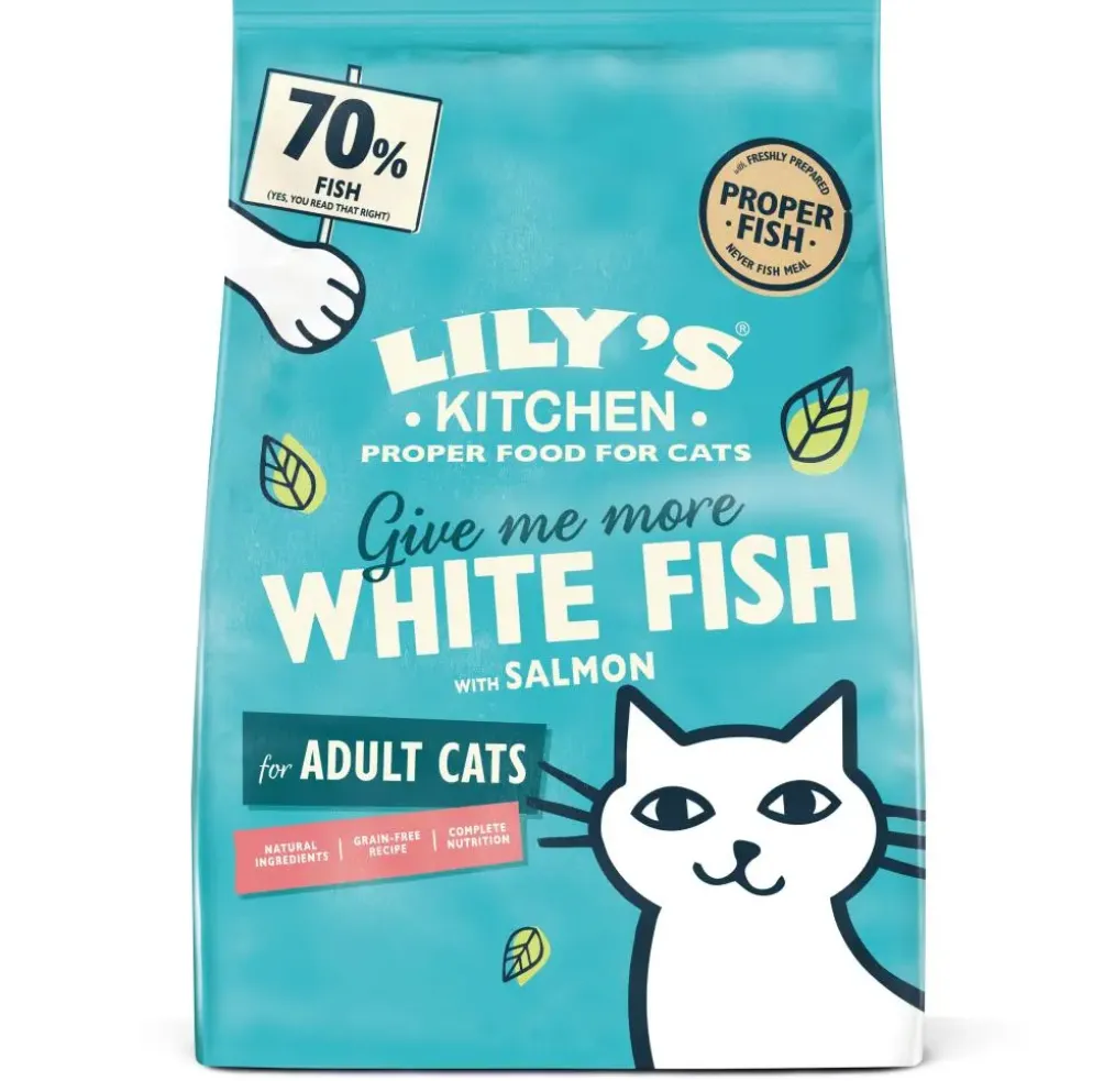 Lily's Kitchen kattenvoer met Witvis-Zalm 2kg
