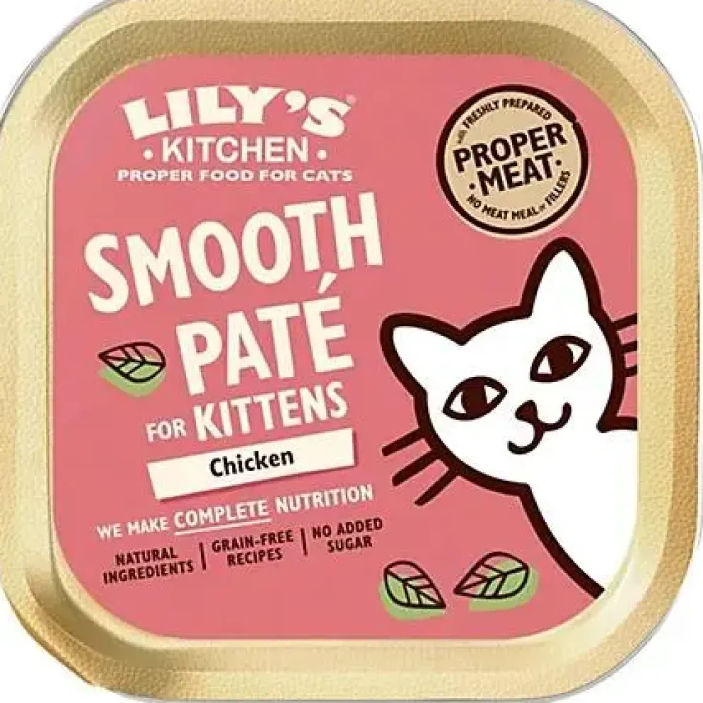 Lily’s Kitchen Kitten Zachte Paté met Kip kattenvoer 85g