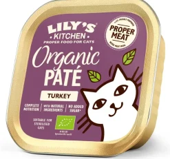 Lily's Kitchen Organic Paté met Kalkoen kattenvoer 85g
