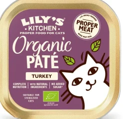Lily's Kitchen Organic Paté met Kalkoen kattenvoer 85g