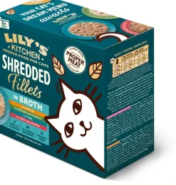 Lily's Kitchen Shredded Fillets Malse Reepjes Multipack kattenvoer 8x70gr