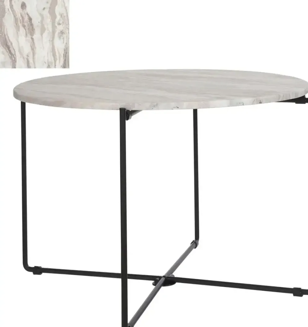 Liva bijzettafel l.bruin 40x62 cm