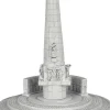 Luville Around the world Monument op de dam